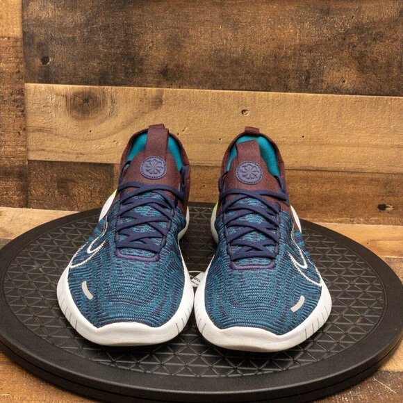 NIKE FREE RUN FK NEXT NATURE MENS ATHLETIC SHOES RUNNING GYM BLUE PURPLE SZ 10.5 - Picture 2 of 9